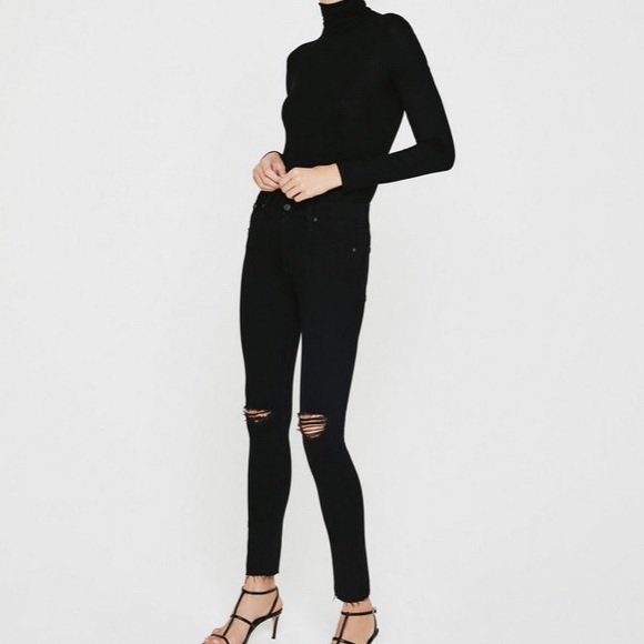 Ag Adriano Goldschmied Denim - AG Jeans The Farrah Ankle High rise Jeans